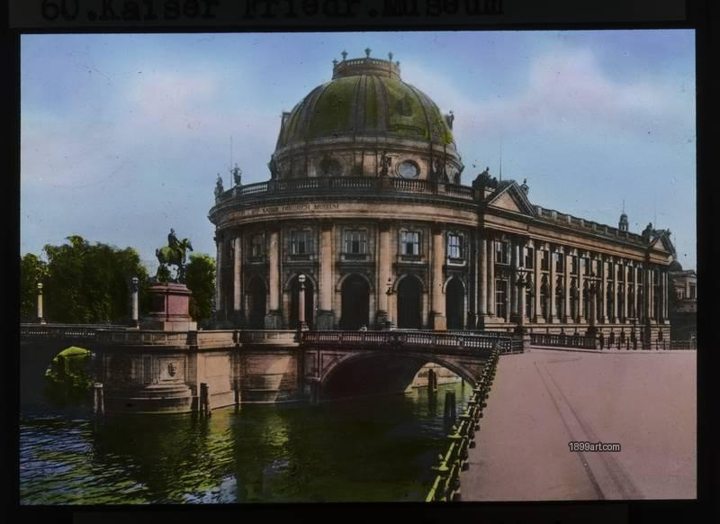 1899art Kaiser Friedrich Museum Handcolored 1900s 1899art. Historical photograph from the 1899art Archive.