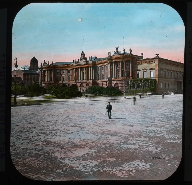 1899art Palais Wilhelm I Handcolored 1900s 1899art. Historical photograph from the 1899art Archive.