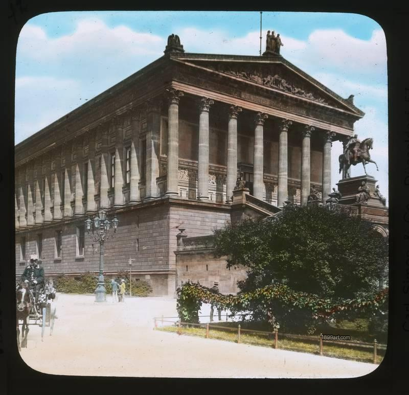 1899art Nationalgallerie Handcolored 1900s 1899art. Historical photograph from the 1899art Archive.