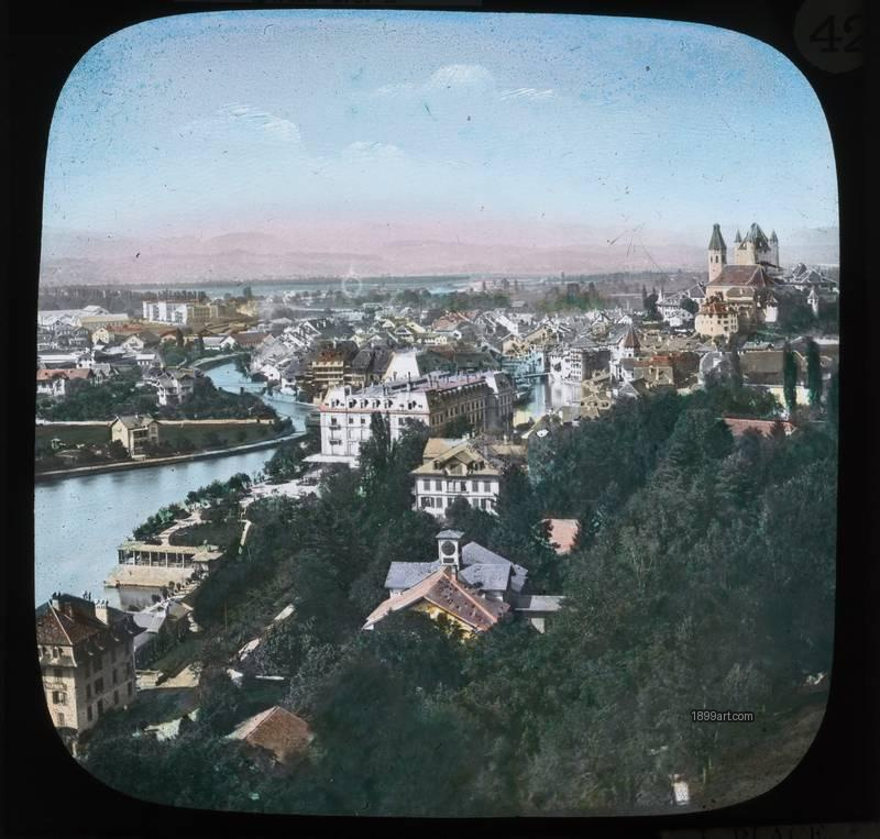 1899art Swiss Handcolored 1900s 1899art. Historical photograph from the 1899art Archive.