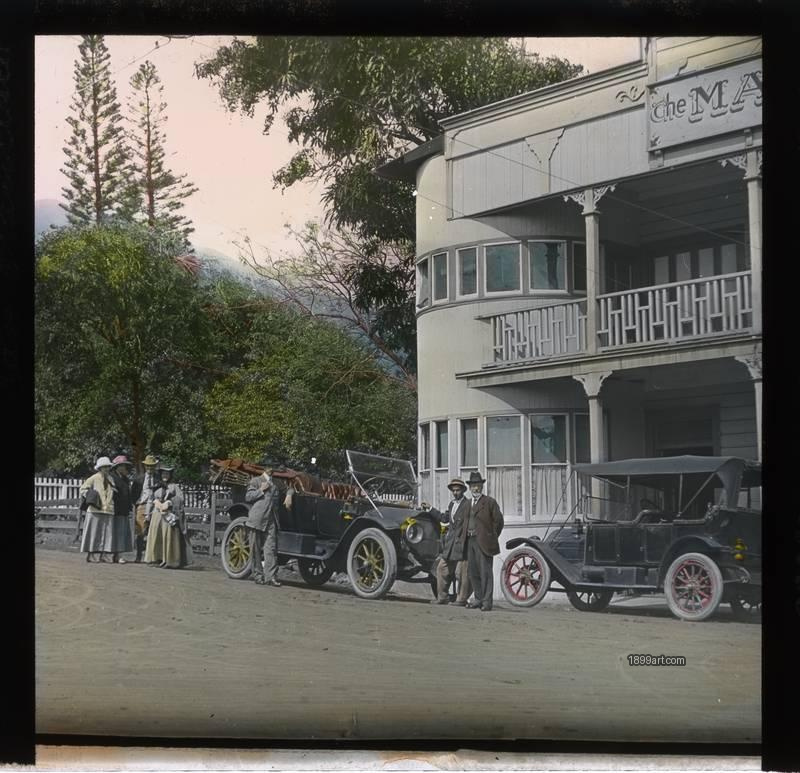 1899art Victoria Bc Majestic Hotel C1900 Handcolored 1900s 1899art. Historical photograph from the 1899art Archive.